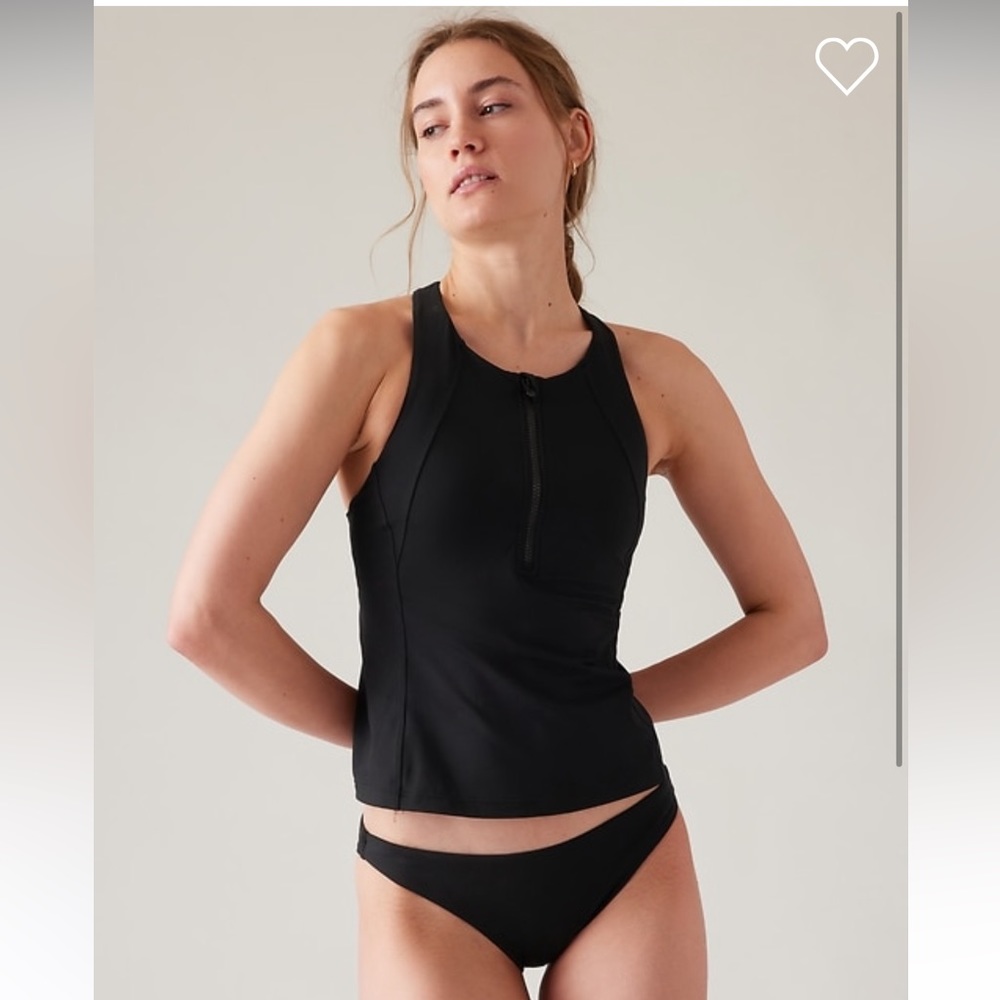 🖤 Athleta Riptide Tankini // Black
